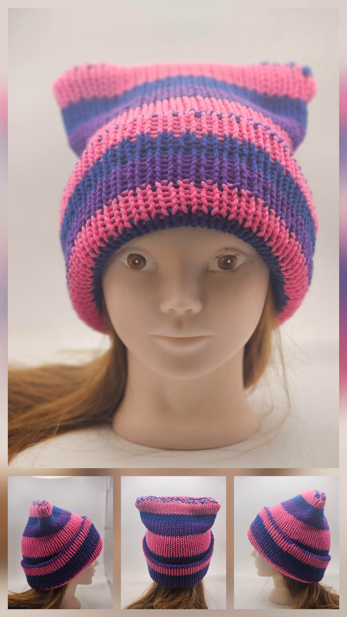 Kitty Cat Ear Beanie